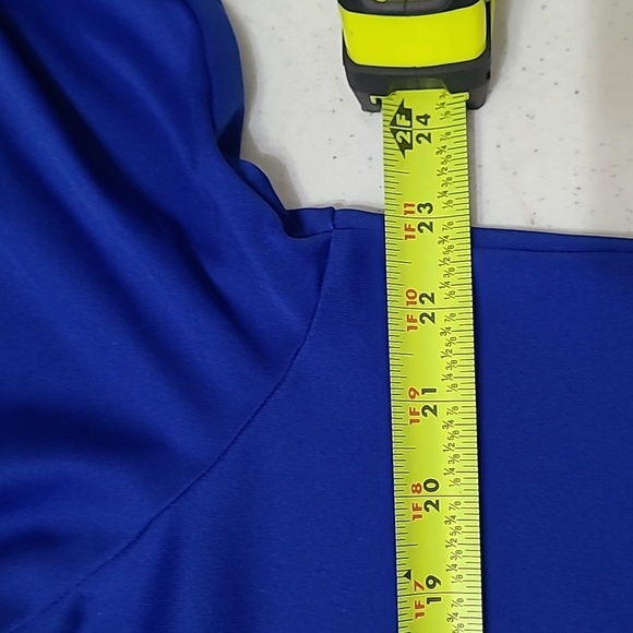 Under Armour Royal Blue Performance 1/4 Zip Pullover size XL - Picture 6 of 8